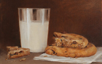 Erin Schulz still life demonstration meet the artist