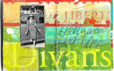 Collage and bookbinding workshops at The Lodge at St. Edward Park