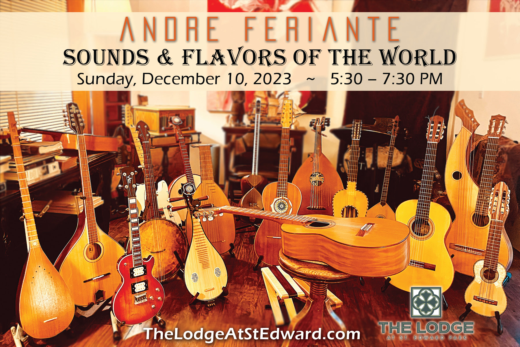 Music and food, from around the world