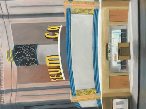 Study for Coliseum at Night