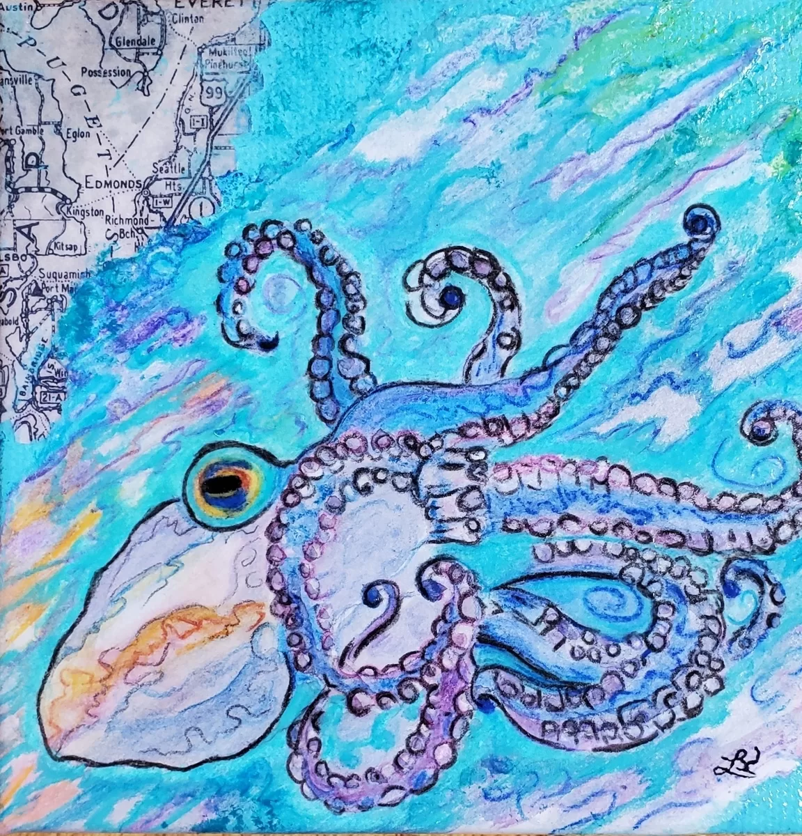 Inky the Octopus Catalyst Fine Art Inky the Octopus Catalyst Fine Art