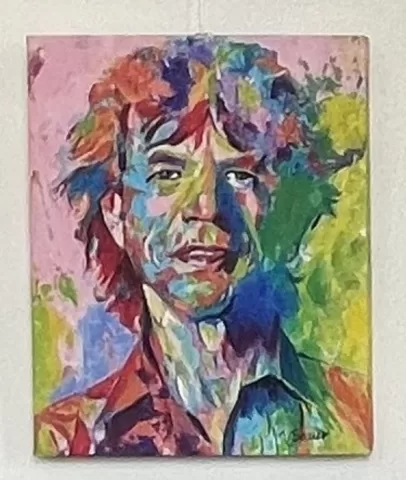 Mick - Embellished print