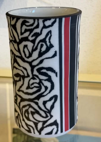 Zebra Vase L